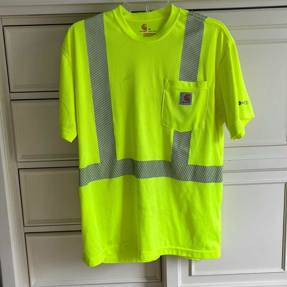 Carhartt Safety Tee size medium